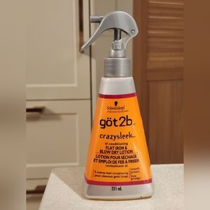 Got2be crazy sleek blow dry lotion